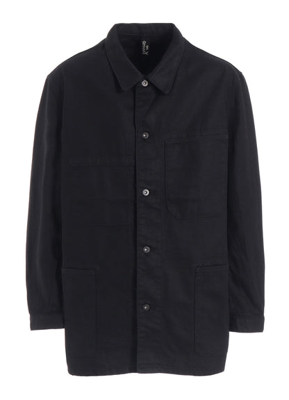 Ground Y×EDWIN 9oz BLACK TWILL COVERALL