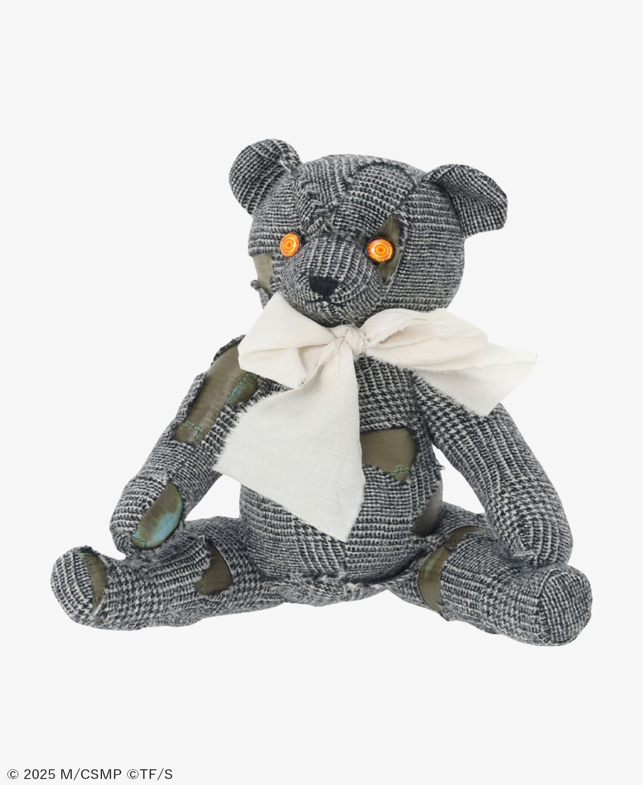 EXPLOSION TEDDY BEAR /GREY×BEIGE
