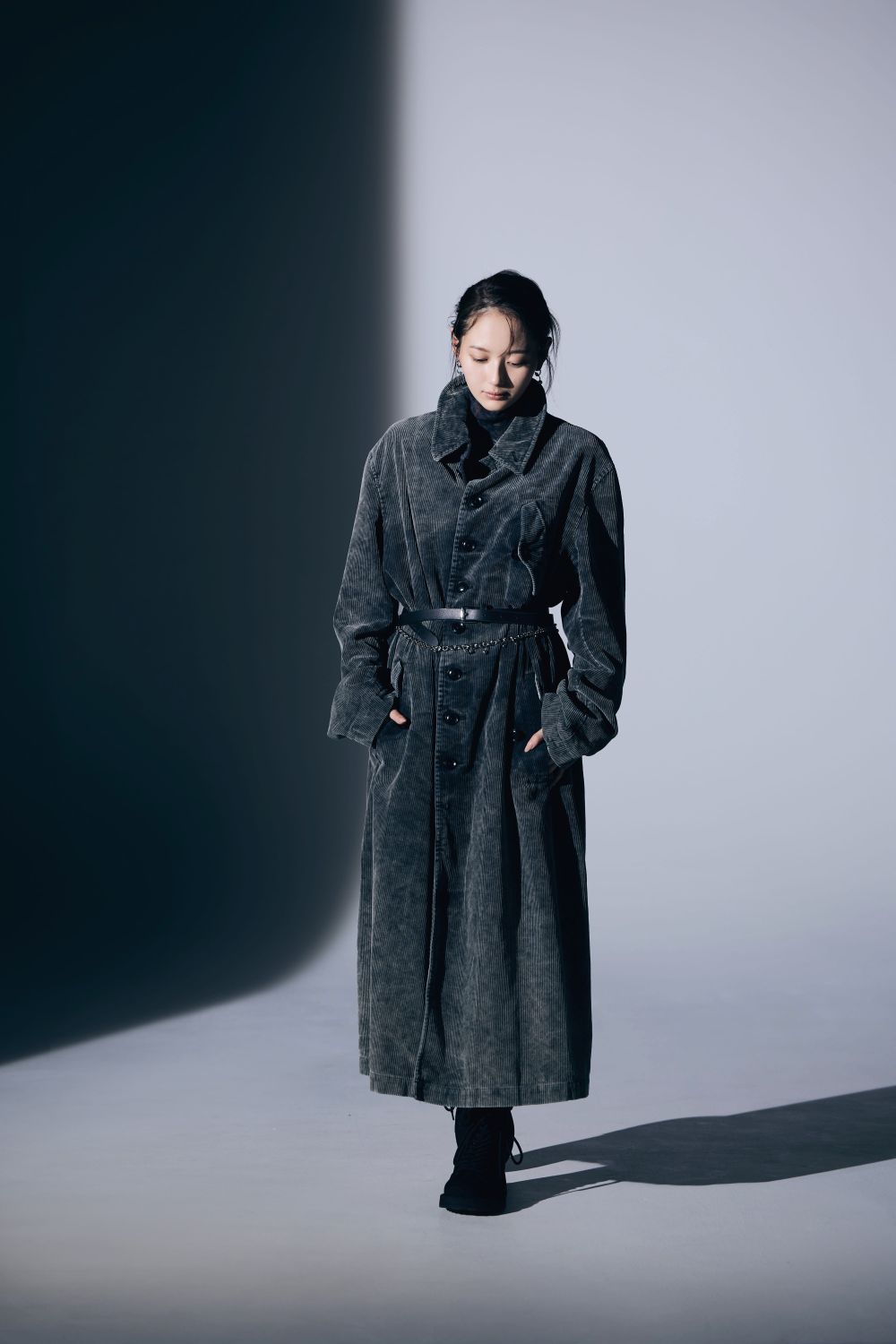 12ss Yohji Yamamoto femme ウールギャバサロペット gy26al12 – THE SHOP YOHJI YAMAMOTO