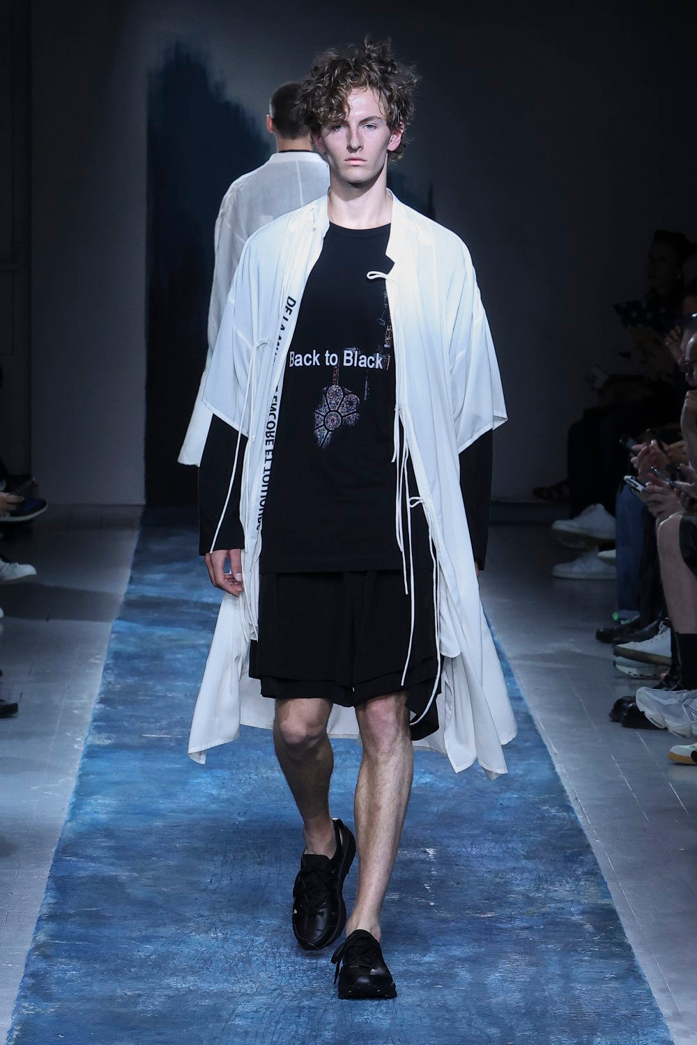 RY MESSAGE PRINTED CHINA DRESS