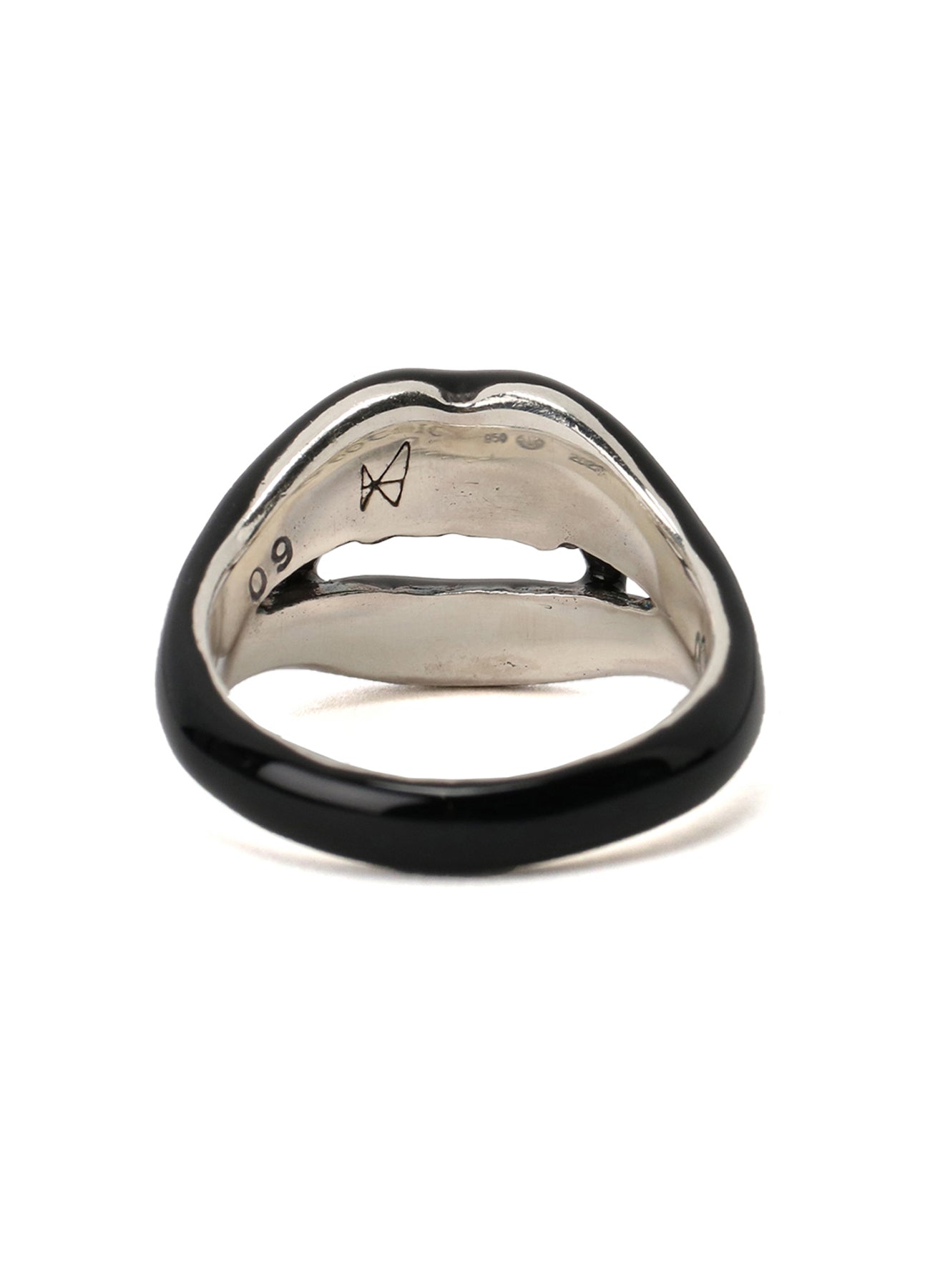 SILVER 950 VAMPIRE PINKIE RING BLACK – THE SHOP YOHJI YAMAMOTO