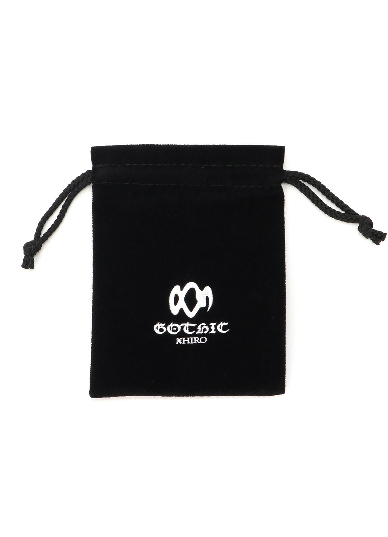 SILVER 950 VANPIRE FANG PNKIE RING