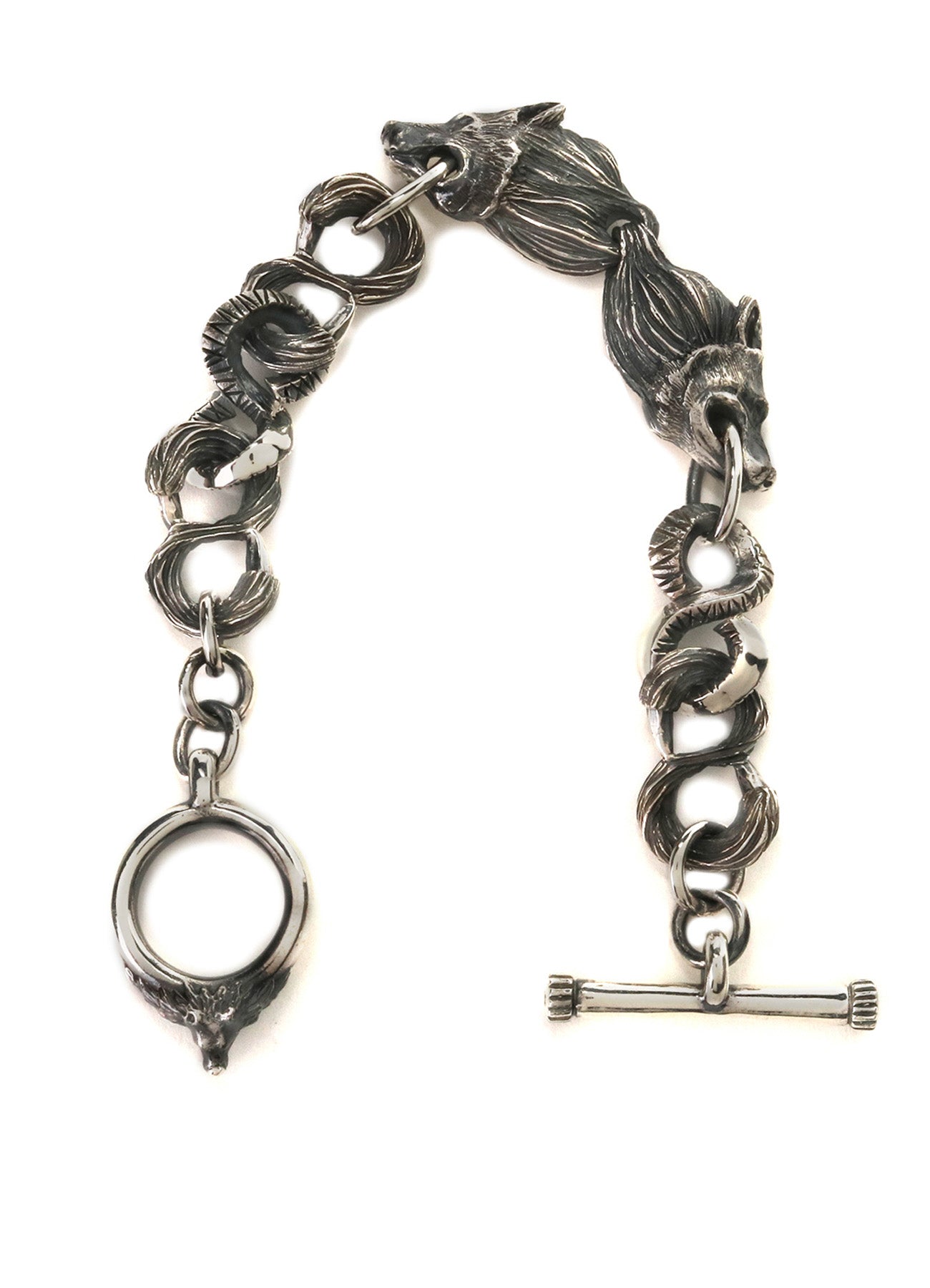 アクセサリー SILVER 950 WOLF BRACELET SILVER 950 WOLF BRACELET – THE SHOP YOHJI YAMAMOTO