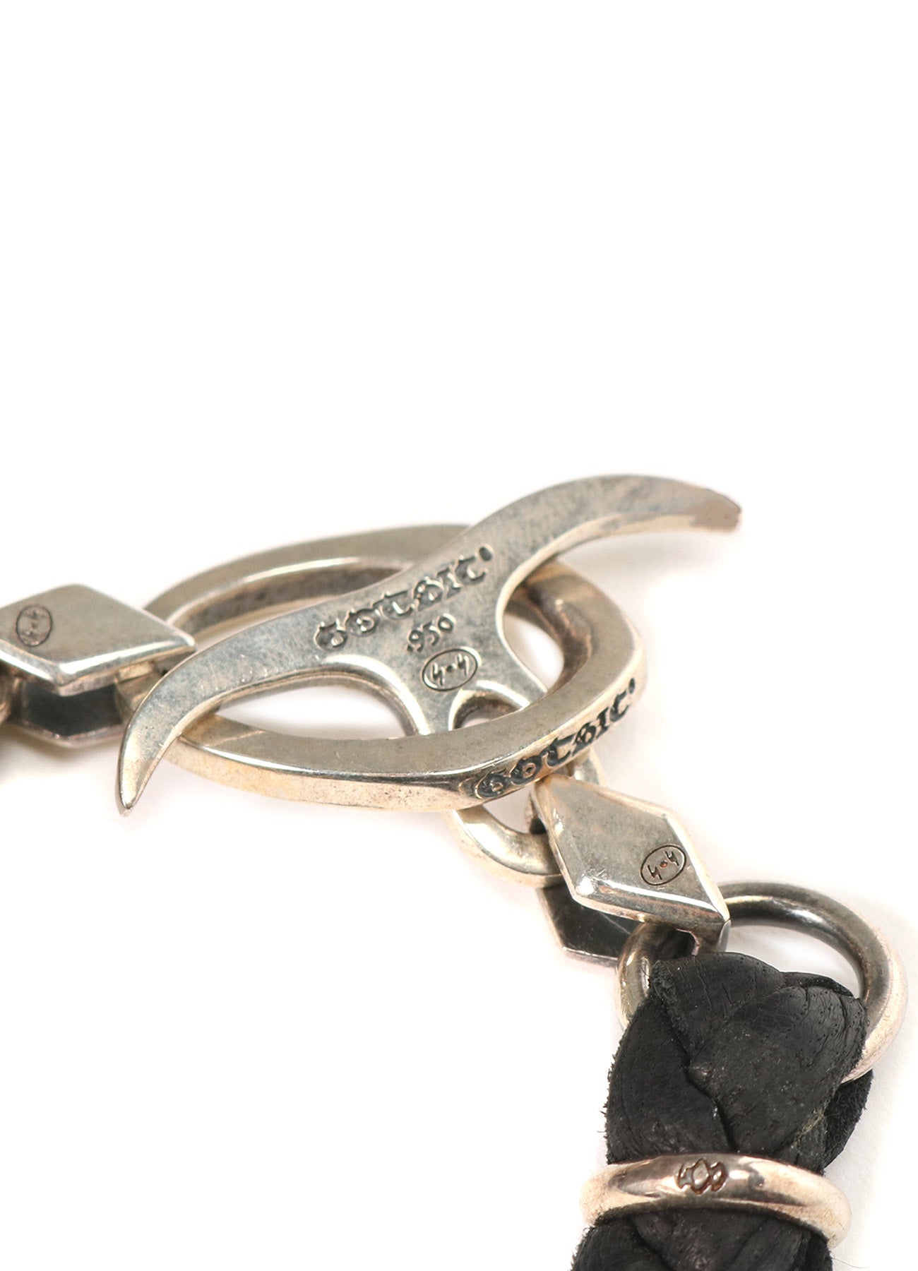 ANCHORCHARM LEATHER BRACELET