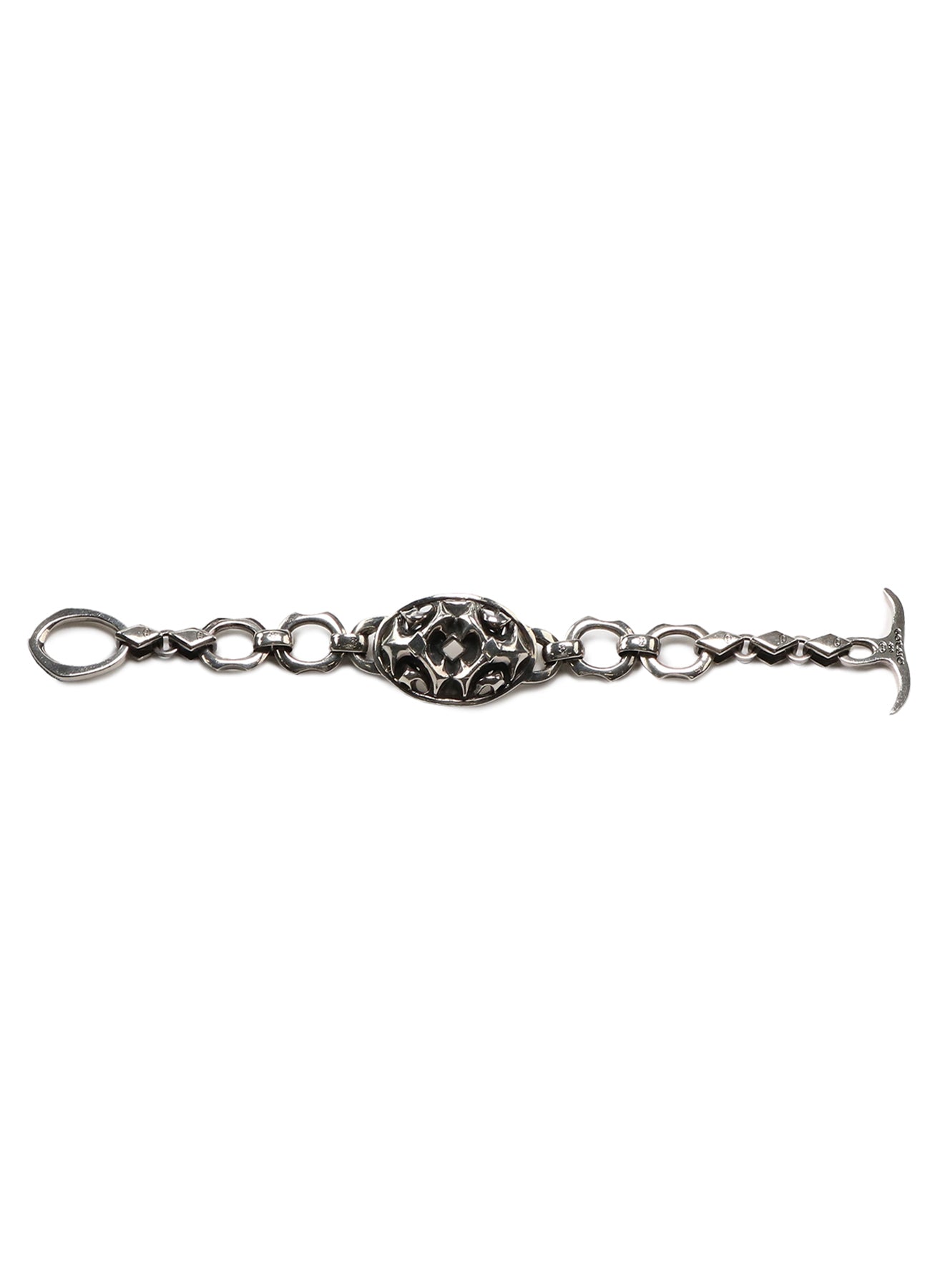 SILVER 950 OVAL BRACELET