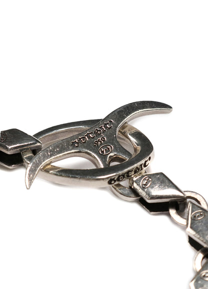SILVER 950 OVAL BRACELET