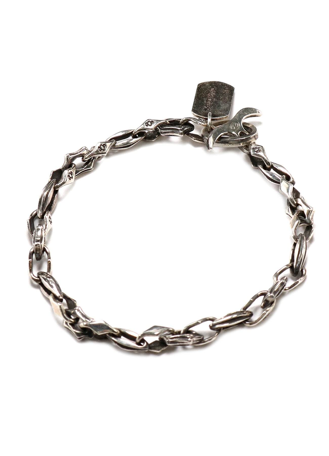 SILVER 950 GOTHIC CHAIN BRACELET