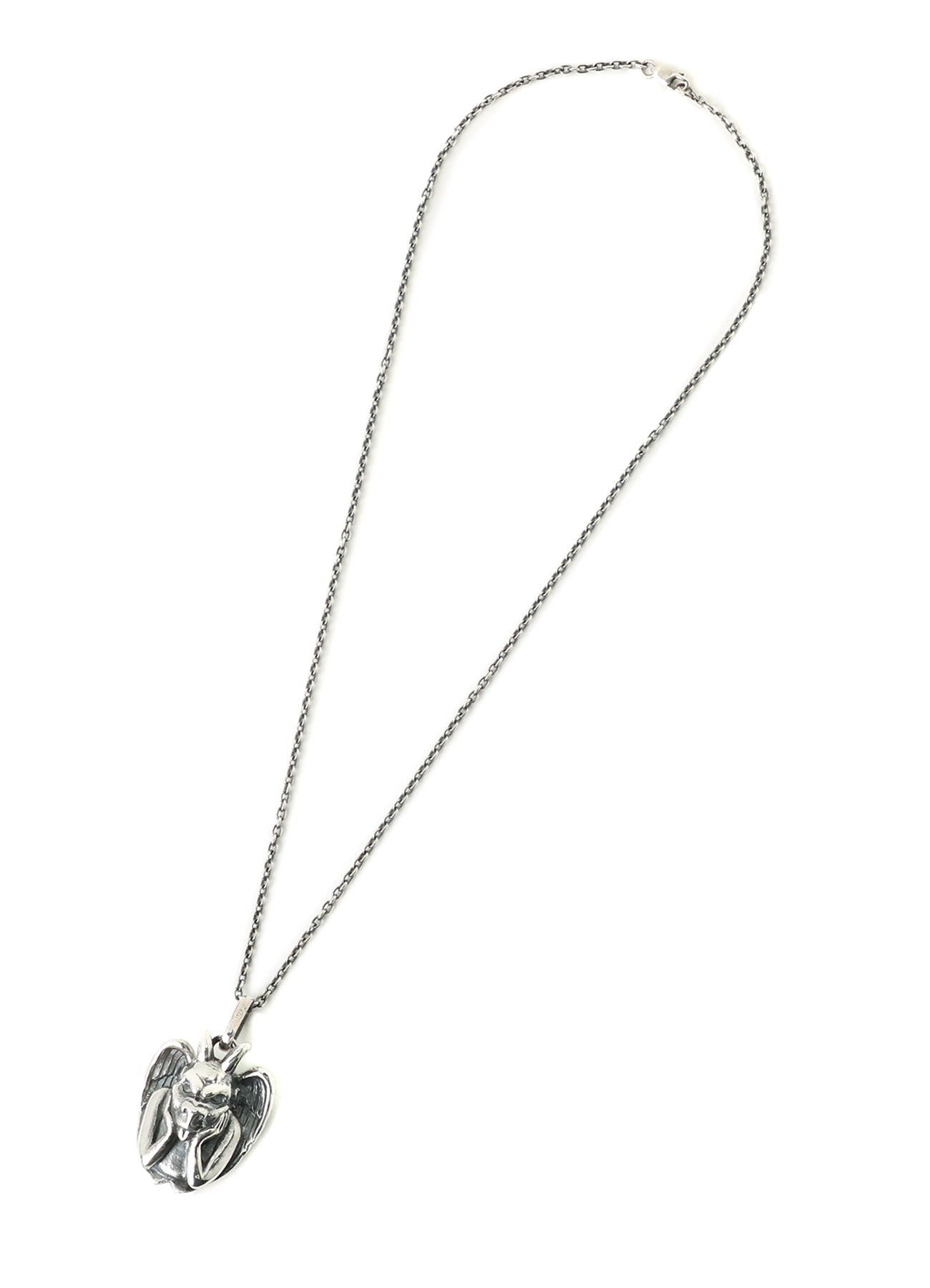 SILVER 950 GARGOYLE PENDANT