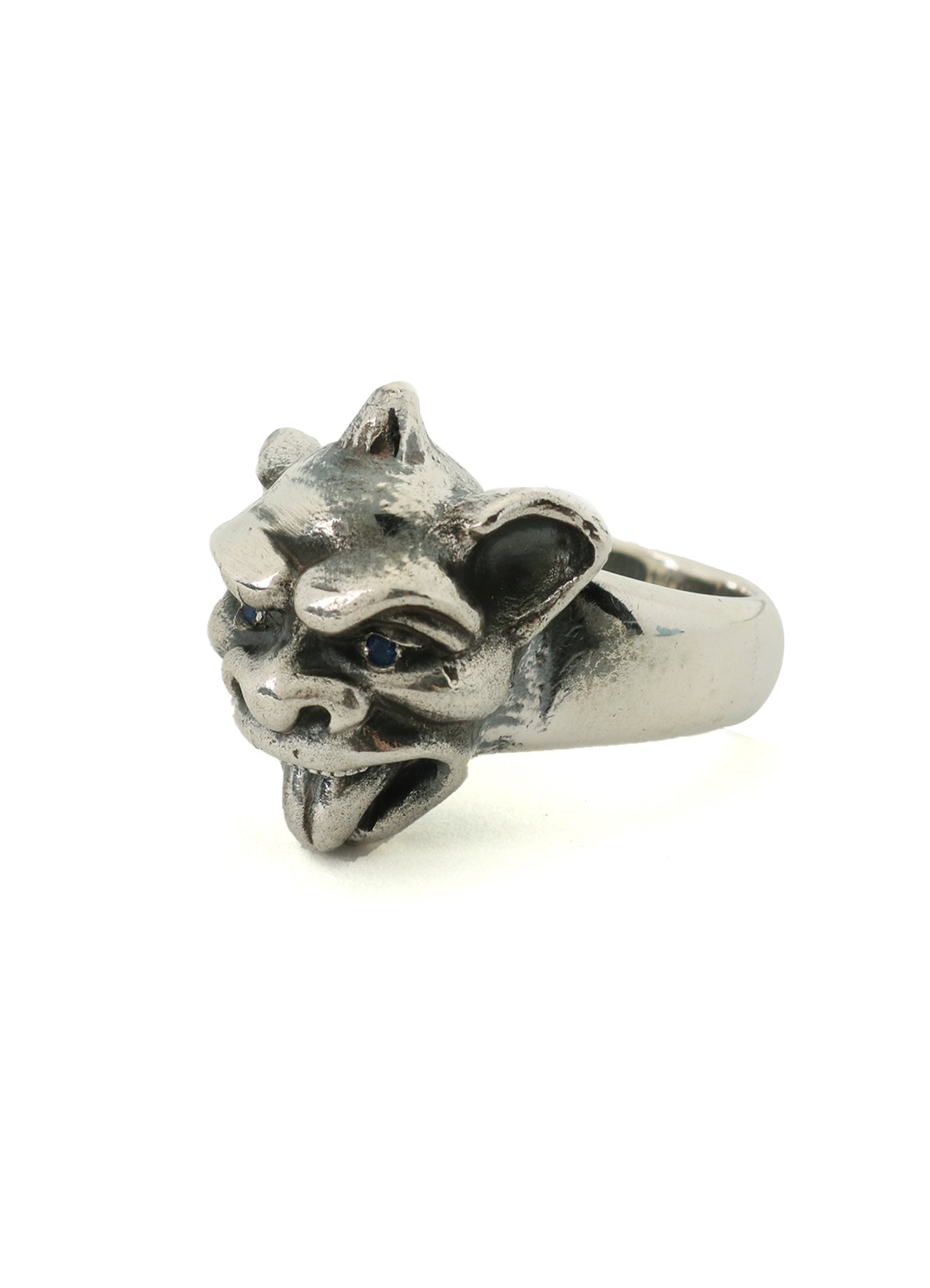 SILVER 950 GARGOYLE RING – THE SHOP YOHJI YAMAMOTO