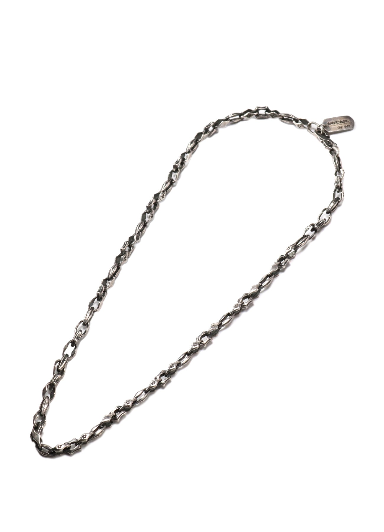 SILVER 950 GOTHIC CHAIN NECKLACE 45cm