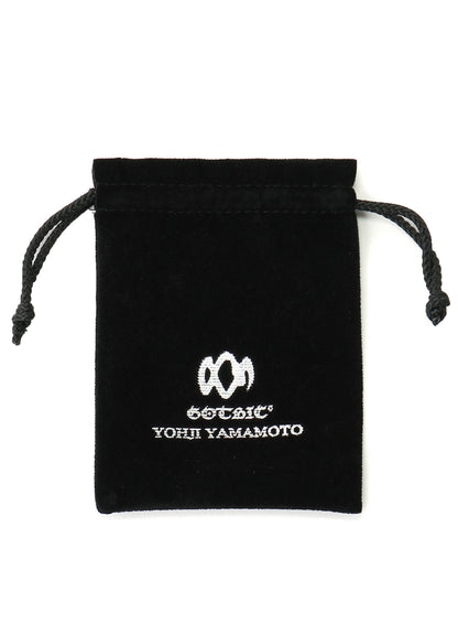 SILVER 950 GOAT SKULL RING