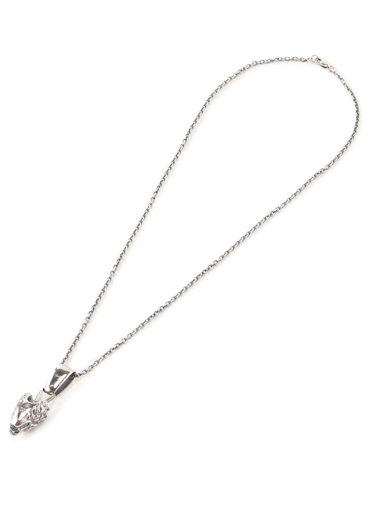 SILVER 950 WOLF DAGGER PENDANT