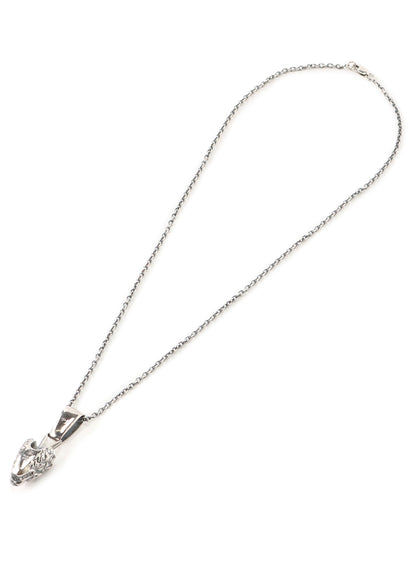 SILVER 950 WOLF DAGGER PENDANT