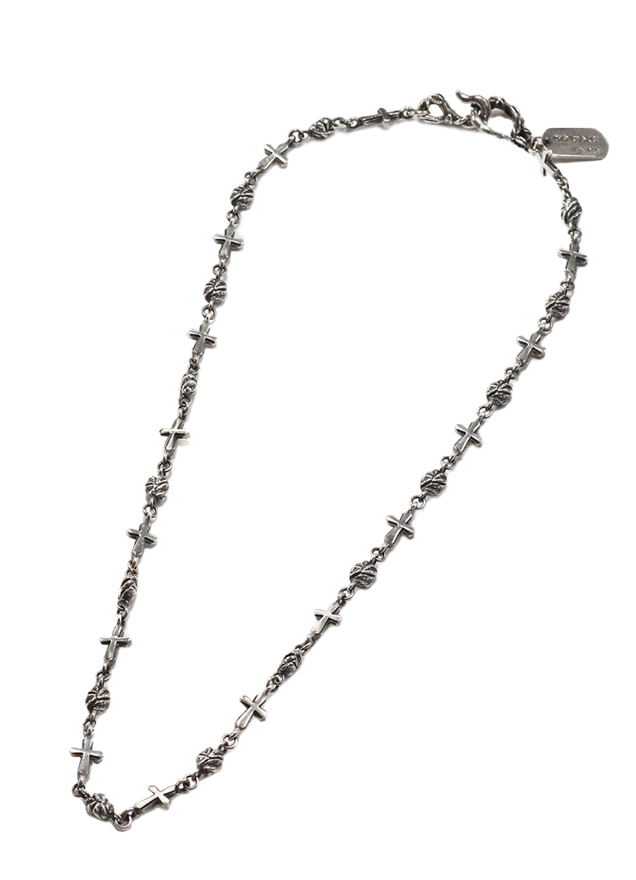 SILVER 950 GOTHIC CROSS CHAIN NECKLACE – THE SHOP YOHJI YAMAMOTO