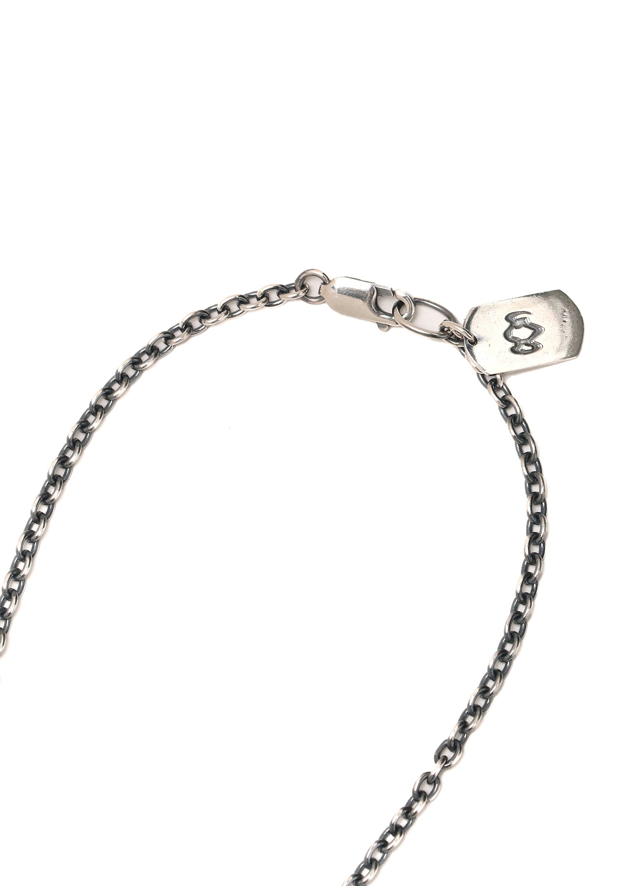 SILVER950 YY OVAL PENDANT