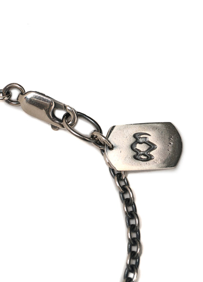 SILVER950 YY OVAL PENDANT