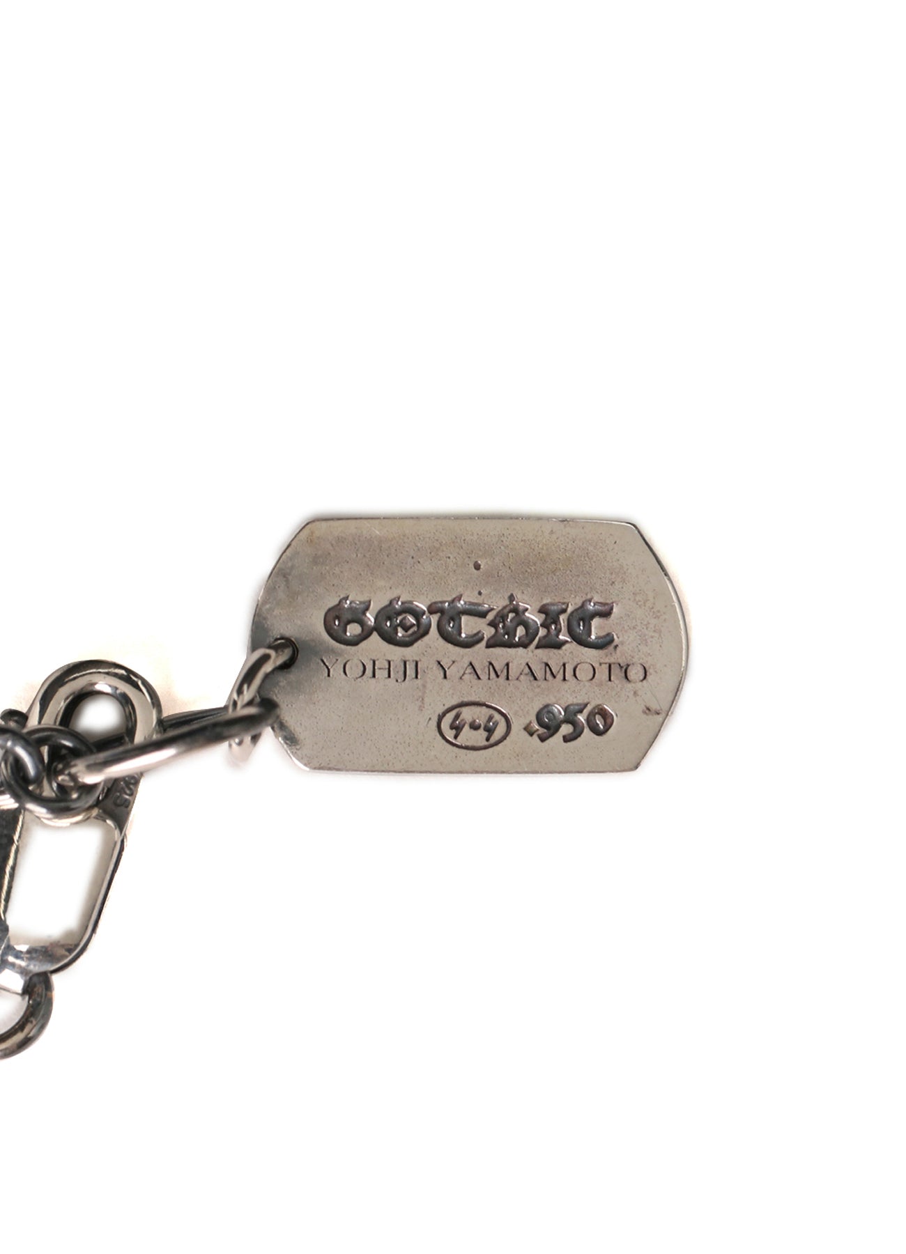 SILVER950 YY OVAL PENDANT