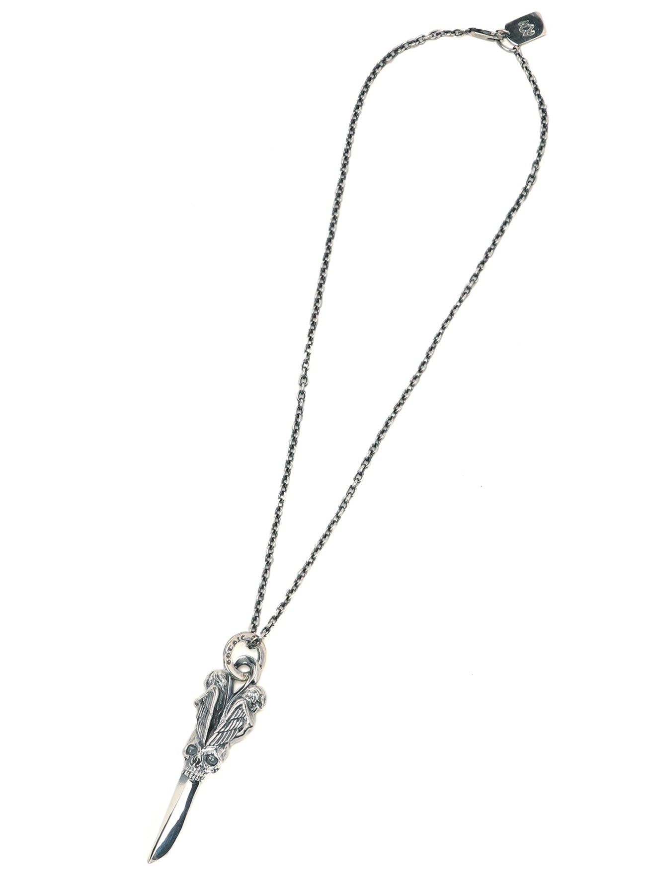 SILVER 950 SKULL DAGGER PENDANT – THE SHOP YOHJI YAMAMOTO