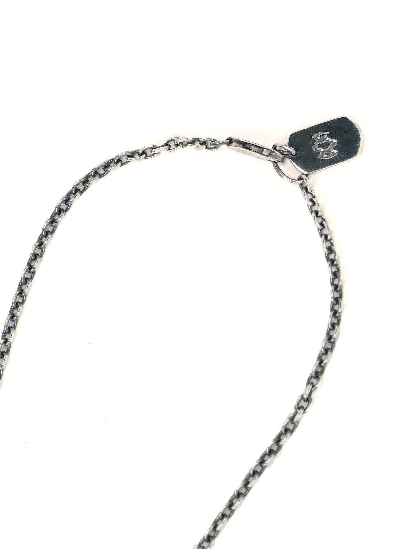 SILVER 950 SKULL DAGGER PENDANT