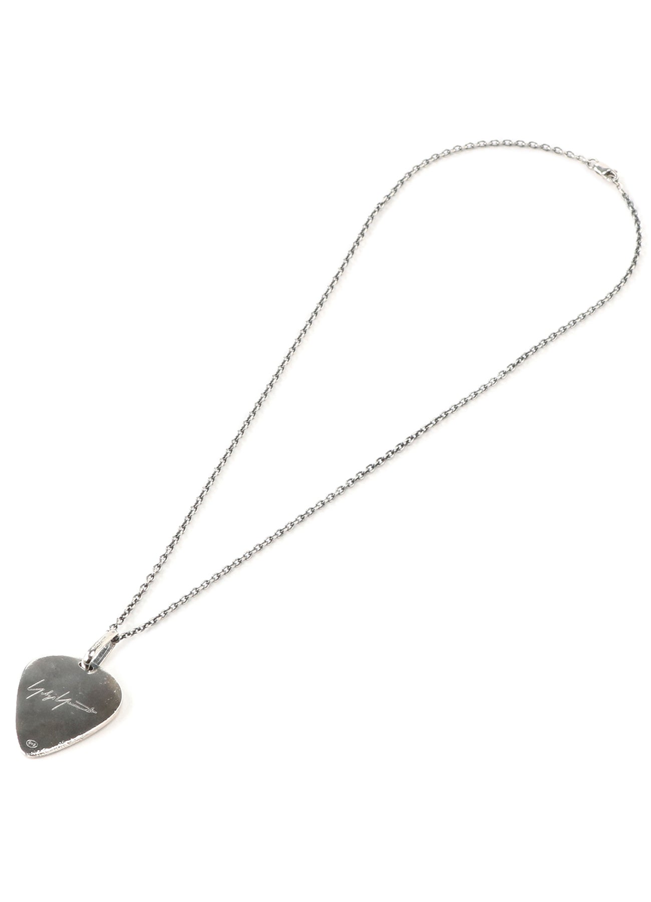 SILVER 950 GUITAR PICK PENDANT