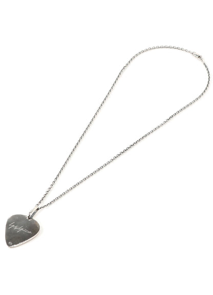 SILVER 950 GUITAR PICK PENDANT