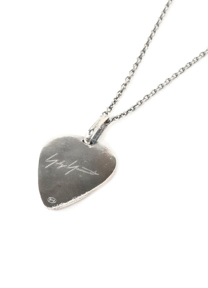 SILVER 950 GUITAR PICK PENDANT