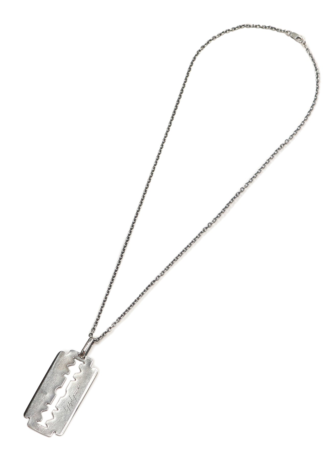 SILVER 950 RAZOR PENDANT