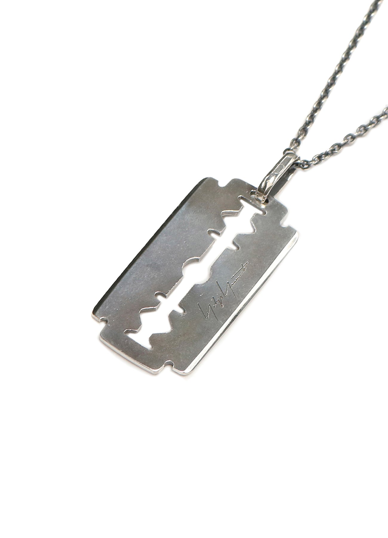 アクセサリー SILVER 950 RAZOR PENDANT SILVER 950 RAZOR PENDANT – THE SHOP YOHJI YAMAMOTO