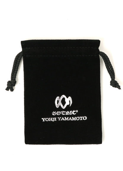 SILVER 950 GOTHIC OVAL RING UV