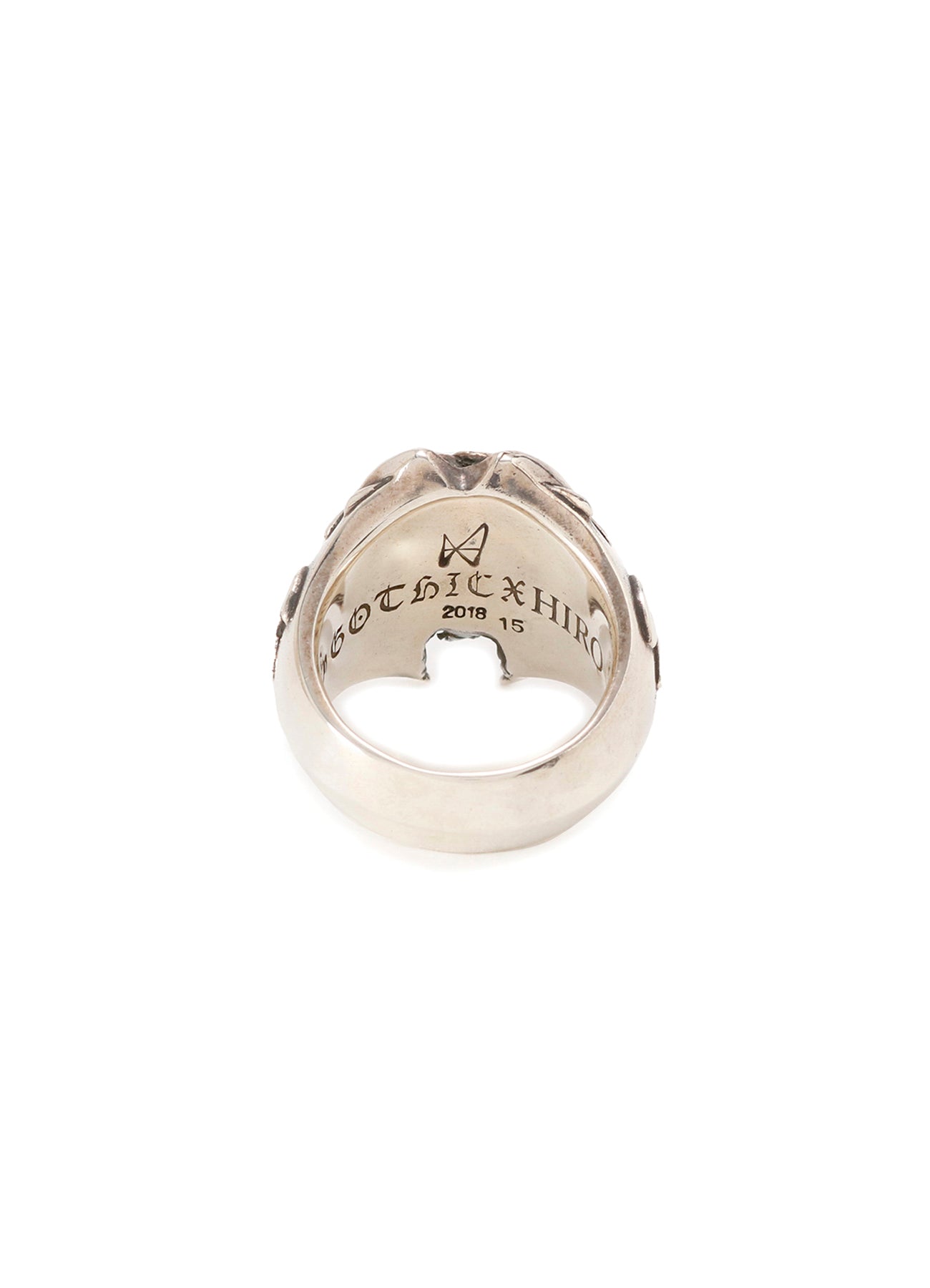 SILVER 950 MEDOUSA RING