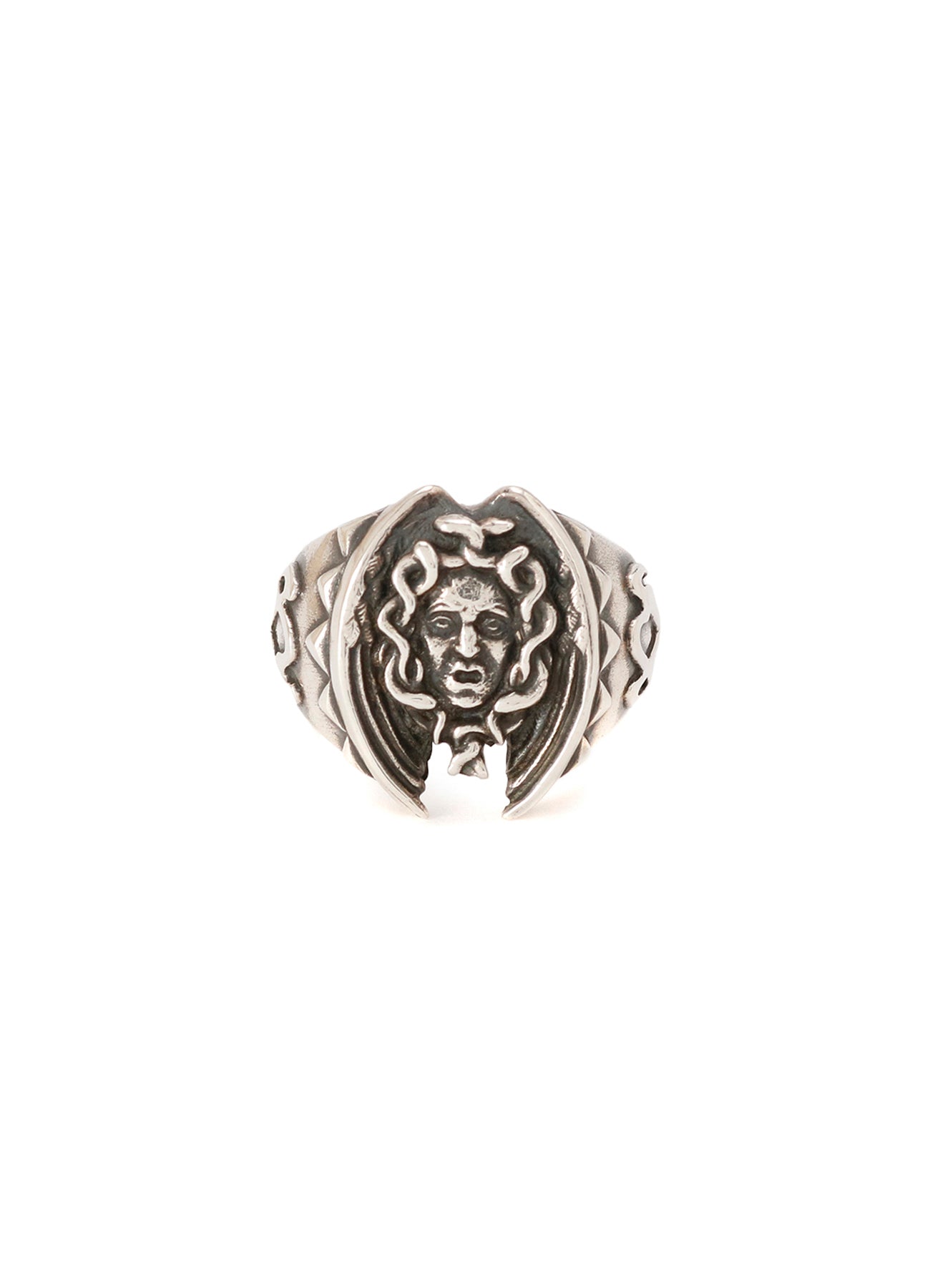 SILVER 950 MEDOUSA RING