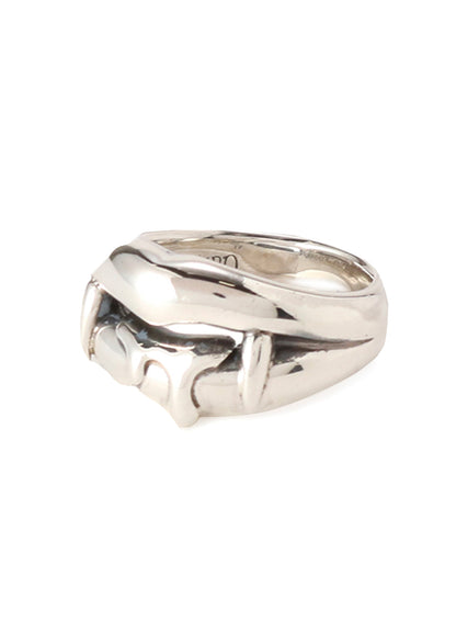 Silver 950 Vampire Blood Ring