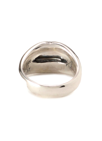 Silver 950 Vampire Blood Ring
