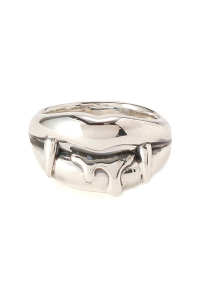Silver 950 Vampire Blood Ring