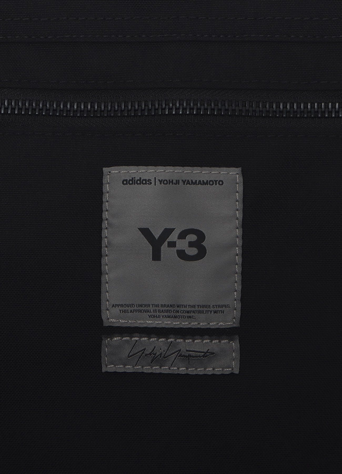 Full Zip Adidas China Controversy Zip Y-3 KURO CANVAS TOTE BAG