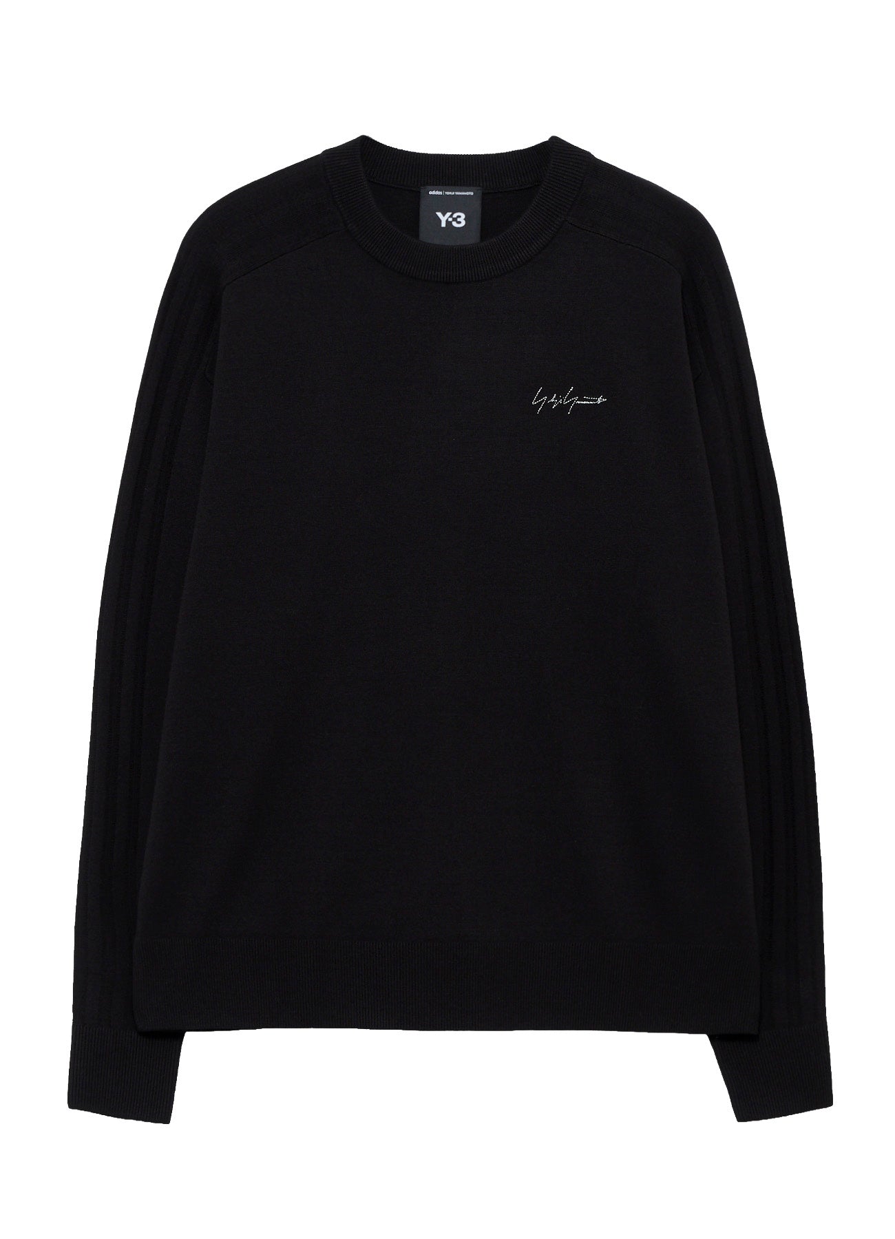 Y-3 KURO 3 STRIPES KNIT