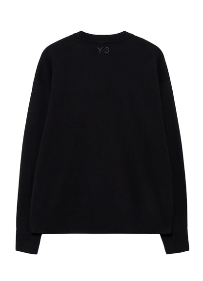 Y-3 KURO 3 STRIPES KNIT