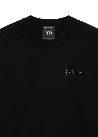 Y-3 KURO 3 STRIPES KNIT