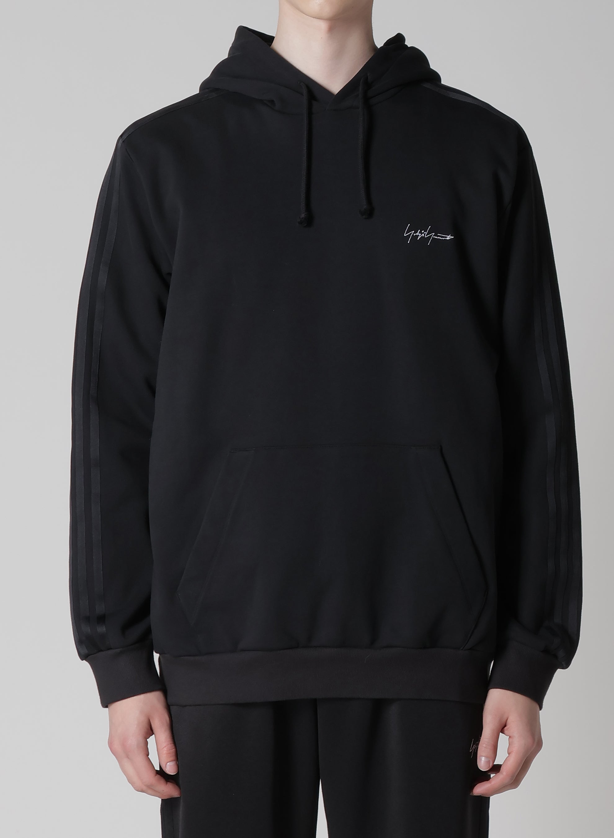 Y-3 KURO 3STRIPES HOODIE – THE SHOP YOHJI YAMAMOTO