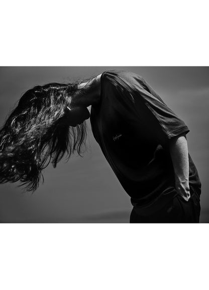 Y-3 KURO 3 STRIPES SHORT SLEEVE T