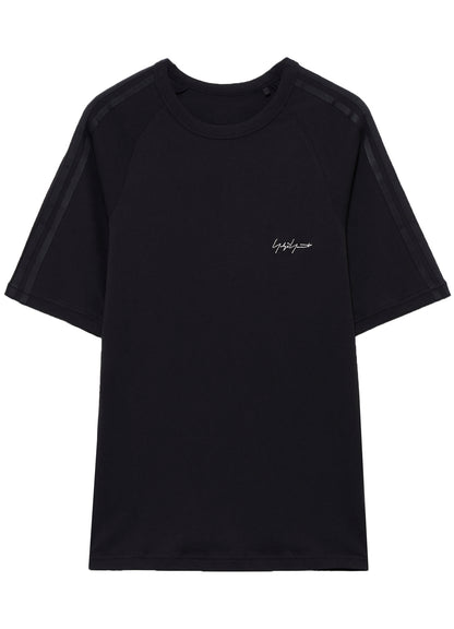 Y-3 KURO 3 STRIPES SHORT SLEEVE T