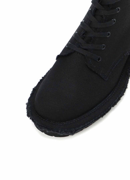 NO. 8 CANVAS LACE UP FASTENER BOOTS
