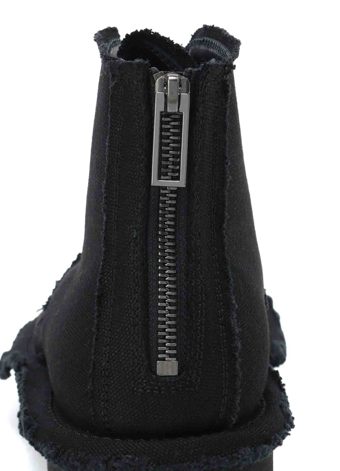 NO. 8 CANVAS LACE UP FASTENER BOOTS