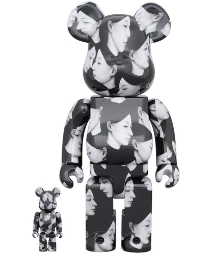 BE@RBRICK BLACK Scandal Yohji Yamamoto × Suzume Uchida × S.H.I.P&crew Inside of Me 100% & 400%