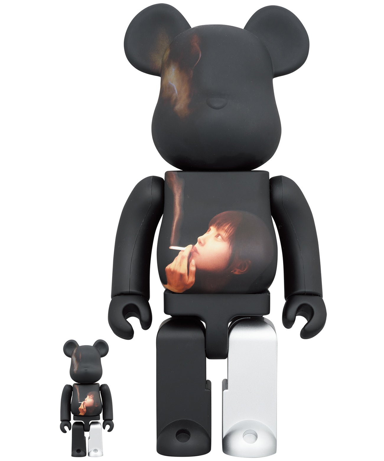 BE@RBRICK BLACK Scandal Yohji Yamamoto × Suzume Uchida × S.H.I.P&crew Until I Become Who I Want to Be 100% & 400%