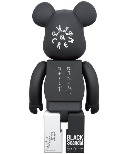 BE@RBRICK BLACK Scandal Yohji Yamamoto × Suzume Uchida × S.H.I.P&crew Until I Become Who I Want to Be 100% & 400%