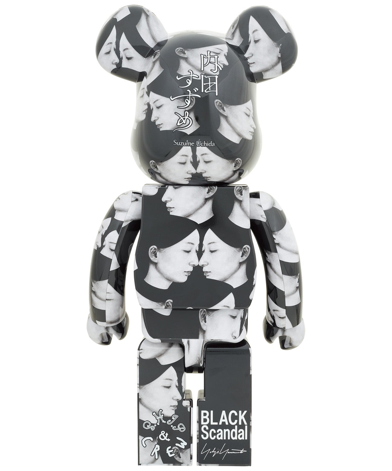 BE RBRICK BLACK Scandal Yohji Yamamoto Suzume Uchida S.H.I.P crew Inside of Me 1000