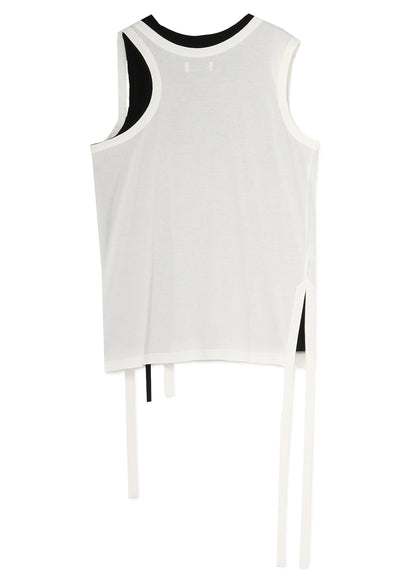 30/- COMBED YARN PS STRINGS TANK TOP B