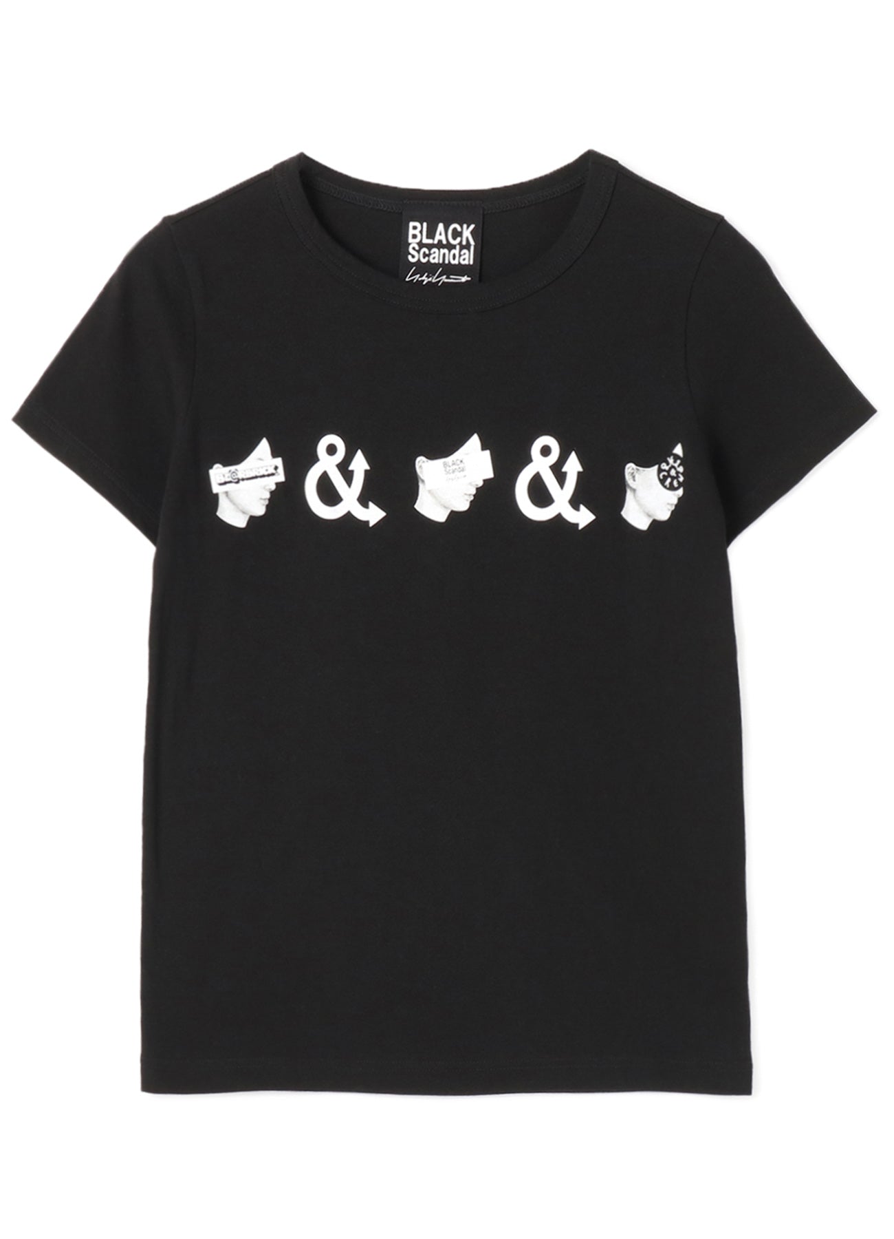 BE@RBRICK BLACK Scandal Yohji Yamamoto × Suzume Uchida × S.H.I.P&crew  Inside of Me T-SHIRT.3 (Women's)