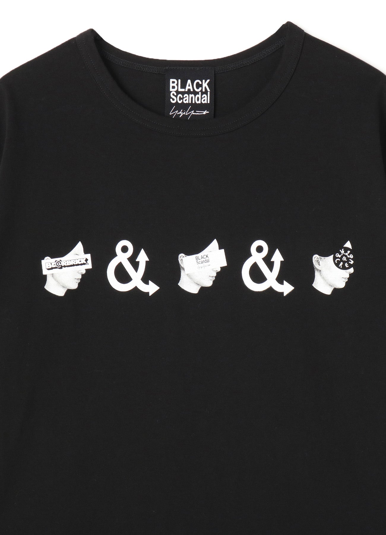 BE@RBRICK BLACK Scandal Yohji Yamamoto × Suzume Uchida × S.H.I.P&crew  Inside of Me T-SHIRT.3 (Women's)